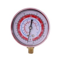 압력계 압력 측정 에어컨 R410A R134A R22 냉매 고압 게이지 PSI KPA