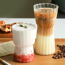 내열유리 성화유리컵 특이한 아인슈페너잔 SNS용, 이든 4-1 내열유리컵 310ml