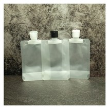 소분 파우치 100ml 일반캡 화장품용기 린스공병 샴푸 액체 샘방지, 벤타샵상품선택, 벤타샵상품선택