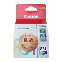 캐논정품잉크 CL-831 IP1180 IP2680 MX308 MP145 컬러, 1개