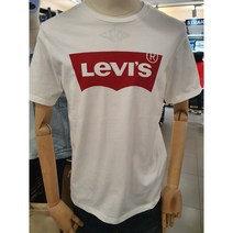 리바이스 YT 베트윙 기본로고 반팔티셔츠 화이트 17783-0140 (NC야탑)