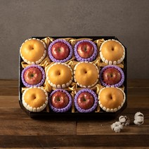 [명절 선물세트][푸른들] 정성담은 팔각 과일혼합선물세트 5kg내외 [사과6과+나주배6과], 1개