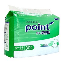 안심 포인트 속기저귀 일자형 패드 21X50 최근제조, 10팩