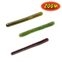 줌웜 ZOOM 더블링거 4인치 배스웜 배스루어, 052-283