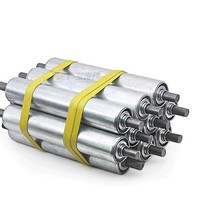 38mm 무동력 컨베이어 교체 롤러 로라 콘베어 부품, 38mm형 튜브 1000mm 샤프트1050mm