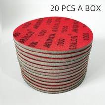 자동차 사포 3000방 5000방 사포 셋트 2000방 finland mirka 6 인치 150mm 스폰지 라운드 자체 접착 플로킹 페인트 연마 뷰티 샌드페이퍼, 1000방, 20 PC 상자
