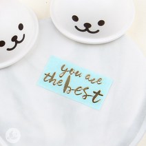 you are the best 금속파츠 스티커 레진아트 재료 RA195