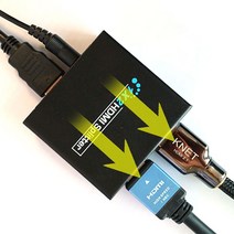 STNY_HDMI 분배기 모니터 영상 1-2 4K 공유 화면 분할 네트워크