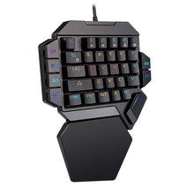 한손키보드 기계식 서든어택 게이밍 미니 작업용362177 L6, 공식 표준, 없음, 02.G30A 오목형 배틀그라운드용