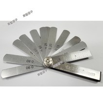 0.05~1mm (14매) 09401 사타 두께게이지 시크니스게이지 틈새 두께측정기