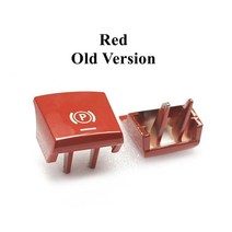 전자 핸드 브레이크 P 버튼 자동 패널 플라스틱 블랙 캡 스위치 BMW 5 7 X3 X4 X5 X6 F 시리즈 F01 F02 F1, 02 Old Version Red