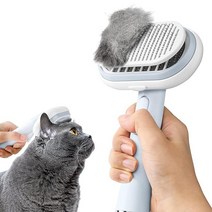 털갈이용 고양이 브러시 업그레이드 장모 또는 짧은 머리 고양이용 고양이 브러시 실내 고양이용 고양이 브러시 고양이 그루밍 브러시 새끼 고양이 토끼 마사지용 고양이 빗으로 느슨