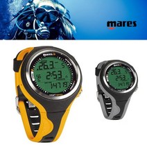 제이지 정글의법칙 아프니아 프리 다이빙 스마트 다이브 시계 프리다이빙 최적의 컴퓨터 마레스 다이브시계, 블랙