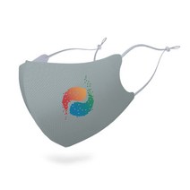 태극기 독도 디자인 회색 밴드 마스크, 02.도트태극_gray, L, 1개