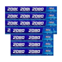 온마음샵 애경 덴탈크리닉 2080 시그니처 토탈블루 치약 125g 20개 오리지날민트