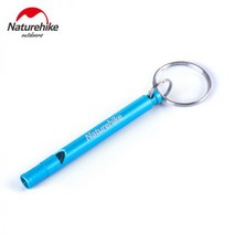 호루라기 야외 전문 비상 휘파람 키 체인 휴대용 시끄러운 필드 장비 NH15A002J, Blue