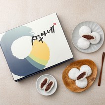 시루아네 찹쌀떡실속포장[60g x 30개입], 쇼핑백