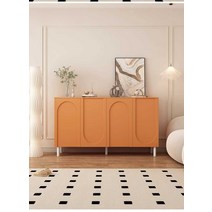 북유럽 사이드수납장 거실수납함 복도선반 협탁 거실, 샴페인 그레이-140 포도어