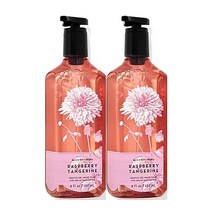 Bath & Body Works 배스 앤 바디 웍스 딥 클렌징 젤 핸드 솝 2팩 8온스 라즈베리 귤 16.0 Fl Oz 462350