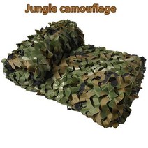그늘막 강화 카무플라주 메쉬 3x5m 4x4m 2x5m 4x5m 비치 파빌리온 정원 천막 위장 캔버스 7 색, Jungle camouflage+3x5m