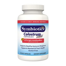 Symbiotics Colostrum Plus 심바이오틱스 콜로스트럼 플러스 240베지 캡슐, 240 개