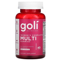 Goli Nutrition 여성용 완전 멀티 구미젤리 60개입, 60정