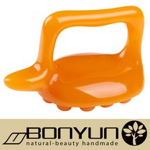 목소장 물소뿔 괄사 마사지 도구 경락, 1개, C03)밀랍수지괄사3호