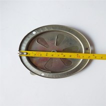 스파이럴덕트 파이프 배관 밸브 야외 요리 정원 댐퍼 에어 벤트 교체 벤트 액세서리 바베큐 바베큐 도구 배기 스테인레스 스틸, 없음, 한개옵션0