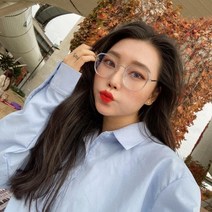 오피스룩 데일리 심플 시력 보호 안경 지적이미지 깔끔한디자인 남친룩