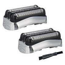 2PCS 21S 브라운 시리즈 3 21S 32S 320S-4 330S-4 340S-4 350CC-4 SHAVER 헤드, 하나, 하나
