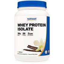 웨이 프로틴 아이솔레이트 2lb 바닐라맛 1병, 1개, 단품