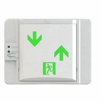 계단통로유도등 노출 소형 좌하우상 신형 소방허가용, 단품