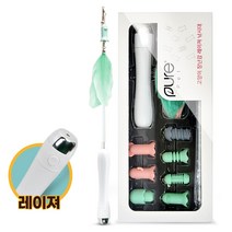 냥이즈멍 퓨어펫 고양이 장난감 레이저 낚시대, 1세트