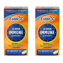 Ester-C Vitamin C 비타민 C 1000mg 60정 2개