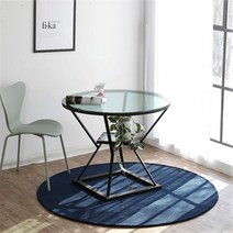 안마의자 러그 매트 소음방지 바닥보호 소형 테이블 식탁 사각 원형 카페트