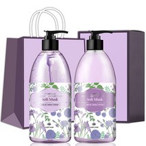 샤샤 소프트 머스크 바디2종 선물세트 (케이스+쇼핑백)