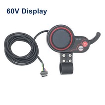 전동킥보드속도 전동킥보드 속도계 속도조절기 60v 부품 35km/h 계기판 컨트롤러 yunli 60v 45a 컨트롤러 듀얼 모터 3200w 5600w 6000w 전기 스쿠터, 60v 디스플레이, 협력사