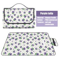 피크닉 캠핑 테이블 초대형 담요 꽃 야외 비치 매트 접이식 두꺼운 텐트 그라운드 트레킹, 13+200X200cm