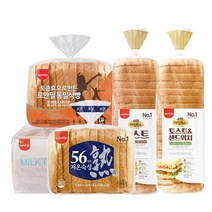 [삼립] 토스트/샌드위치/식빵 5종 4봉, 천연효모 로만밀식빵 423g 4봉