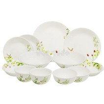 코렐 프로방스가든 2인그릇세트 B 12PCS, 미국형공기대접