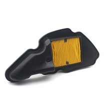 오토바이 흡기 에어 필터 클리너 혼다 줌 머 RUCKUS Metro Dio AF58 AF63 용, 01 yellow black