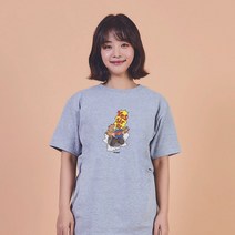 키밍 슈퍼맨 yes sir 여름오버핏 귀여운티 시밀러룩