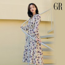 [조르쥬 레쉬] ○GR 23SS 아사 코튼100 플로럴 원피스 1종