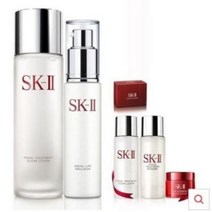 (정품)SK-2 스킨 로션 세트 SK2 페이셜 클리어로션 230ml+SK2 페이셜 리프트 에멀젼 100g+7월증정품(랜덤발송), 1개