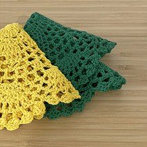 비비드 도일리 크로쉐 (2colors), 옐로우