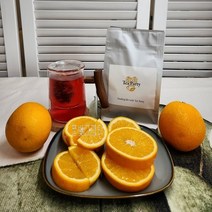 달콤상큼 히비스커스 오렌지 혼합차 과일차 티백_풀빛그림터