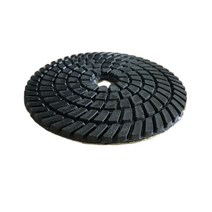 대리석연마5인치 125mm 연마 다이아몬드 습식 패드 나선형 패턴 디스크 청소 및 연삭 화강암 돌 콘크리트, 08 800_01 5 inch