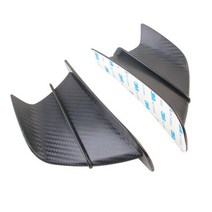 오토바이 부품 Kymco AK550 그랜드 딩크 다운타운 125i 200i 300i 350i 슈퍼 K-XCT X-타운 윙렛 공기역학 윙 키트 스포일러, [01] Matte Carbon Look, 01 Matte Carbon Look