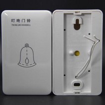 1 x 초인종 AC 220 V 유선 도어 벨 차임 홈 오피스 액세스 제어 시스템 220 v에 대 직접 연결, 한개옵션0