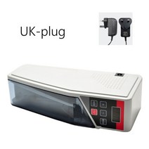 지폐 계수기 개수기 돈세는기계핸드 헬드 핸디 머니 카운터 LED 디스플레이 통화 지폐 기계 배터리/플러그, 02 UK, 한개옵션1